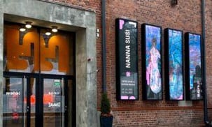 Malvassa infonäytöt rikastuttavat museokokokemusta