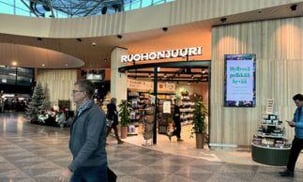 Ruohonjuuressa infonäytöt ovat myymäläviestinnän tehokas ydin