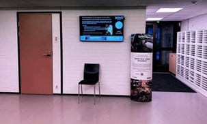 Tiedonkulku tehostui Sakolla infonäyttöjen avulla